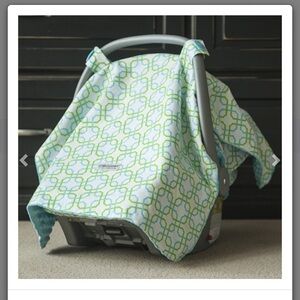 Carseat Canopy Hayden Print Car Seat Drape Cover